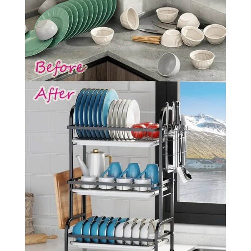 3 Tier Dish Rack 3 Tier Dish Rack