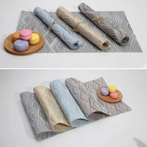 6pcs Wave Pattern Table Mat