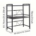 Two Layer Heavy-Duty Adjustable Microwave Stand