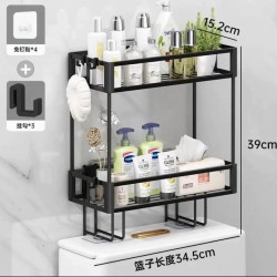 Double Layer Over The Toilet Rack/Shelf Bathroom Organizer