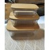 Ribbed Glass Food Storage