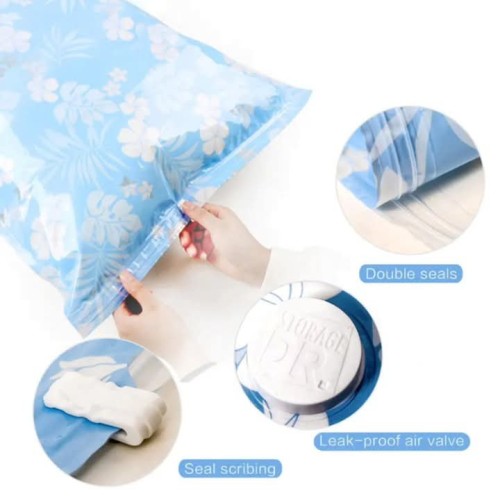 11pcs Vacuum Compression Storage Bags with Hand Pump – Space-Saving Vacuum Storage Solution 11pcs Vacuum Compression Storage Bags with Hand Pump – Space-Saving Vacuum Storage Solution