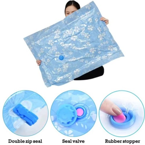 11pcs Vacuum Compression Storage Bags with Hand Pump – Space-Saving Vacuum Storage Solution 11pcs Vacuum Compression Storage Bags with Hand Pump – Space-Saving Vacuum Storage Solution