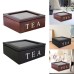 9 Grid Bamboo Tea Bag Organizer 9 Grid Bamboo Tea Bag Organizer