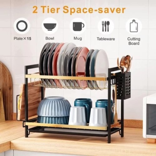 2 Tier Advanced Dish Rack 2 Tier Advanced Dish Rack