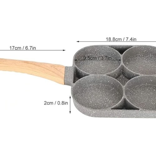 4Slot Egg/Crepes Pan 4Slot Egg/Crepes Pan