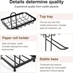 Floor Stand Tissue Holder Rack