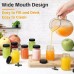 5 pcs Gingershot Glass Bottles