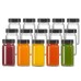5 pcs Gingershot Glass Bottles