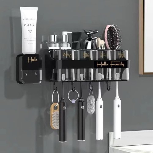 Toothpaste Dispenser With 4 Cups