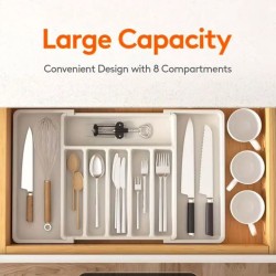 Expandable Cutlery Drawer Organizer
