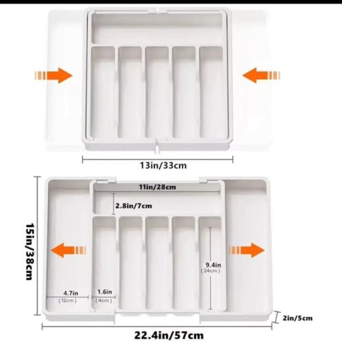 Expandable Cutlery Drawer Organizer Expandable Cutlery Drawer Organizer