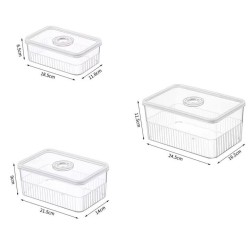 Acrylic Transparent Fridge Organizer