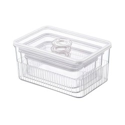 Acrylic Transparent Fridge Organizer