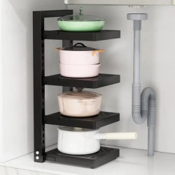 Multilayer Pot Storage Rack