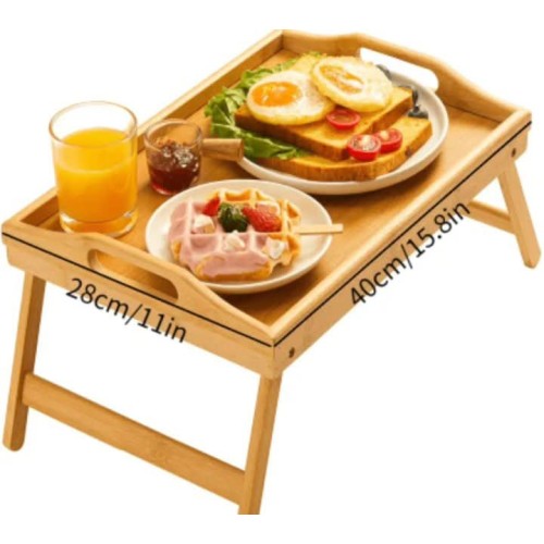 Foldable Bamboo Tray