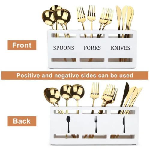 Classic Wooden Cutlery Holder