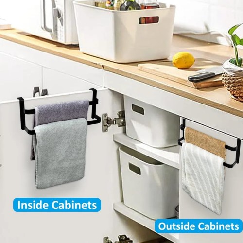 Double Layer Over Cabinet Towel Rack Double Layer Over Cabinet Towel Rack
