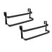 Double Layer Over Cabinet Towel Rack Double Layer Over Cabinet Towel Rack
