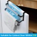 Double Layer Over Cabinet Towel Rack Double Layer Over Cabinet Towel Rack