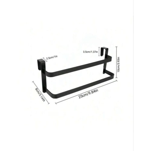 Double Layer Over Cabinet Towel Rack Double Layer Over Cabinet Towel Rack