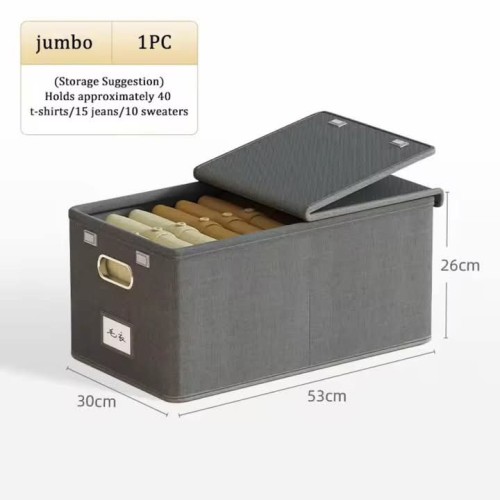 Flip Lid Foldable Closet Organizer Flip Lid Foldable Closet Organizer