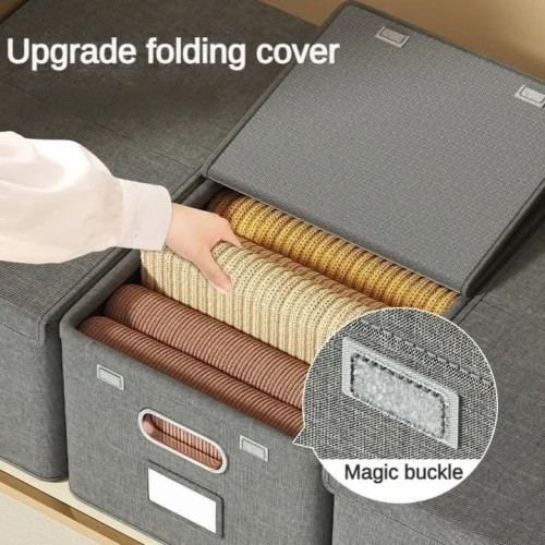 Flip Lid Foldable Closet Organizer Flip Lid Foldable Closet Organizer