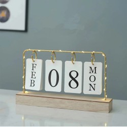 Desktop Calendar With Lights Desktop Calendar With Lights