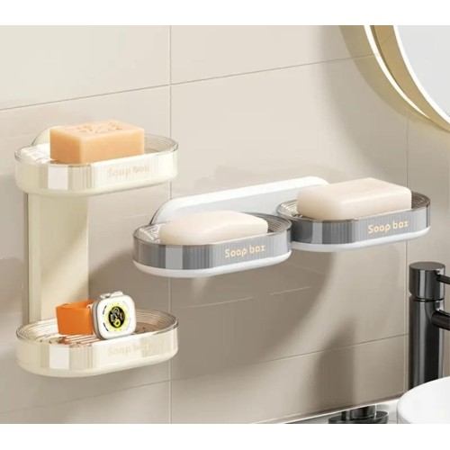 Double-Layered Soap Dish