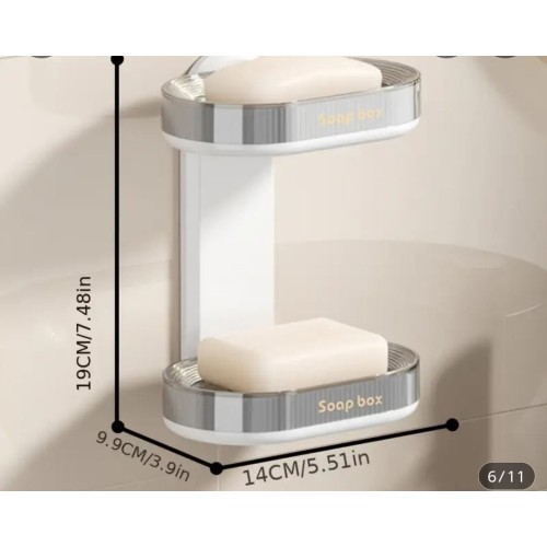 Double-Layered Soap Dish