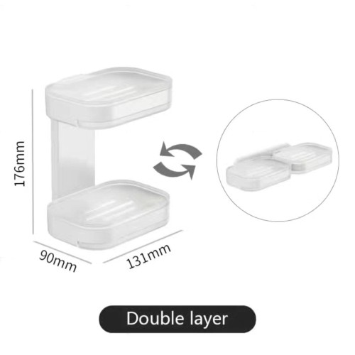 Double-Layered Soap Dish