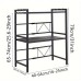 Double Layer Heavy-duty Adjustable Microwave Stand