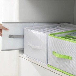 7 Grid Folding Closet Organizer 7 Grid Folding Closet Organizer