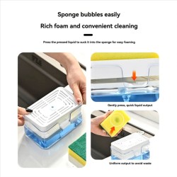 2-in-1 Soap Dispenser +Sponge Holder