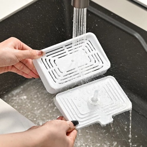 2-in-1 Kitchen Soap Pump +Sponge Holder