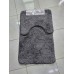 2Pcs Thick Microfibre Bathmats/ Toilet mats