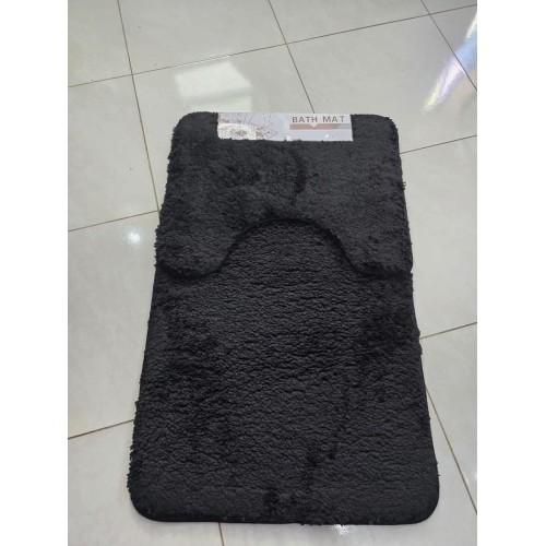 2Pcs Thick Microfibre Bathmats/ Toilet mats