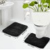 2Pcs Thick Microfibre Bathmats/ Toilet mats