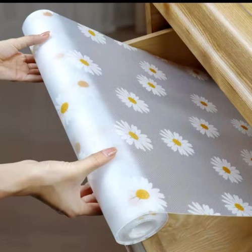 Daisy Pattern Kitchen Drawer Liner
