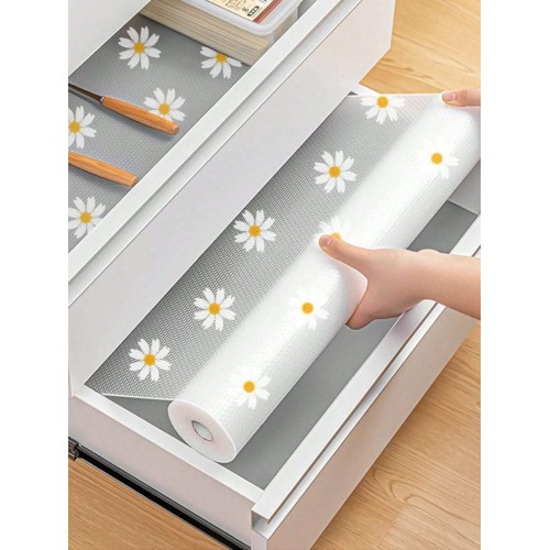 Daisy Pattern Kitchen Drawer Liner