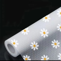 Daisy Pattern Kitchen Drawer Liner