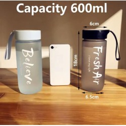 Frosted Water Bottles
