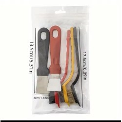3Pcs Scraper Wire Cooker Brushes