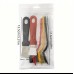 3Pcs Scraper Wire Cooker Brushes