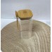 Glass Jar With Bamboo Lid & Spoon