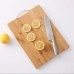Heavy Wooden Chopping Board With Metallic Handle