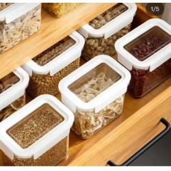 2300ML Quality Airtight Stackable Acrylic Cereal Containers 2300ML Quality Airtight Stackable Acrylic Cereal Containers