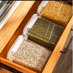 2300ML Quality Airtight Stackable Acrylic Cereal Containers