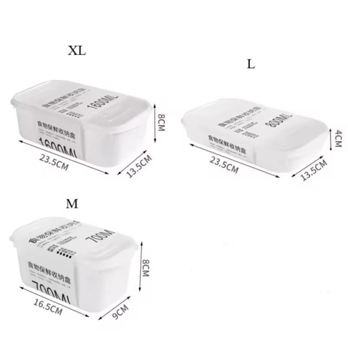 3pcs Freezer Containers