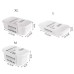 3pcs Freezer Containers